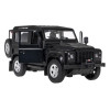 Land Rover Defender czarny RASTAR model 1:14 Zdalnie sterowanie auto + Pilot 2,4 GHz + Ręcznie otwierane drzwi
