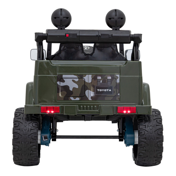 Toyota FJ Cruiser dla dzieci Moro + Pilot + Napęd 4x4 + Audio LED + EVA + Wolny Start