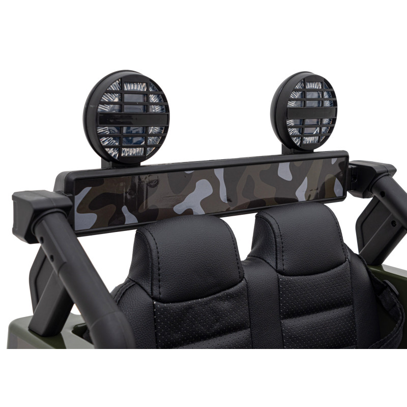 Toyota FJ Cruiser dla dzieci Moro + Pilot + Napęd 4x4 + Audio LED + EVA + Wolny Start