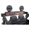 Toyota FJ Cruiser dla dzieci Czarny Liście + Pilot + Napęd 4x4 + Audio LED + EVA + Wolny Start