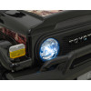 Toyota FJ Cruiser dla dzieci Czarny Liście + Pilot + Napęd 4x4 + Audio LED + EVA + Wolny Start