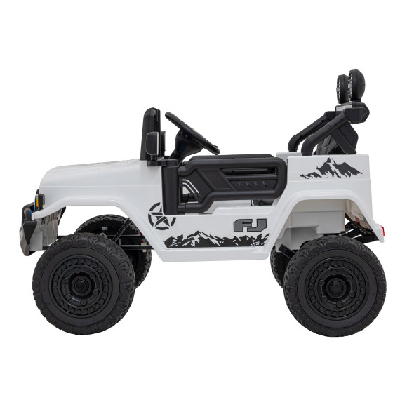 Toyota FJ Cruiser dla dzieci Biały + Pilot + Napęd 4x4 + Audio LED + EVA + Wolny Start