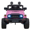 Toyota FJ Cruiser dla dzieci Różowy + Pilot + Napęd 4x4 + Audio LED + EVA + Wolny Start
