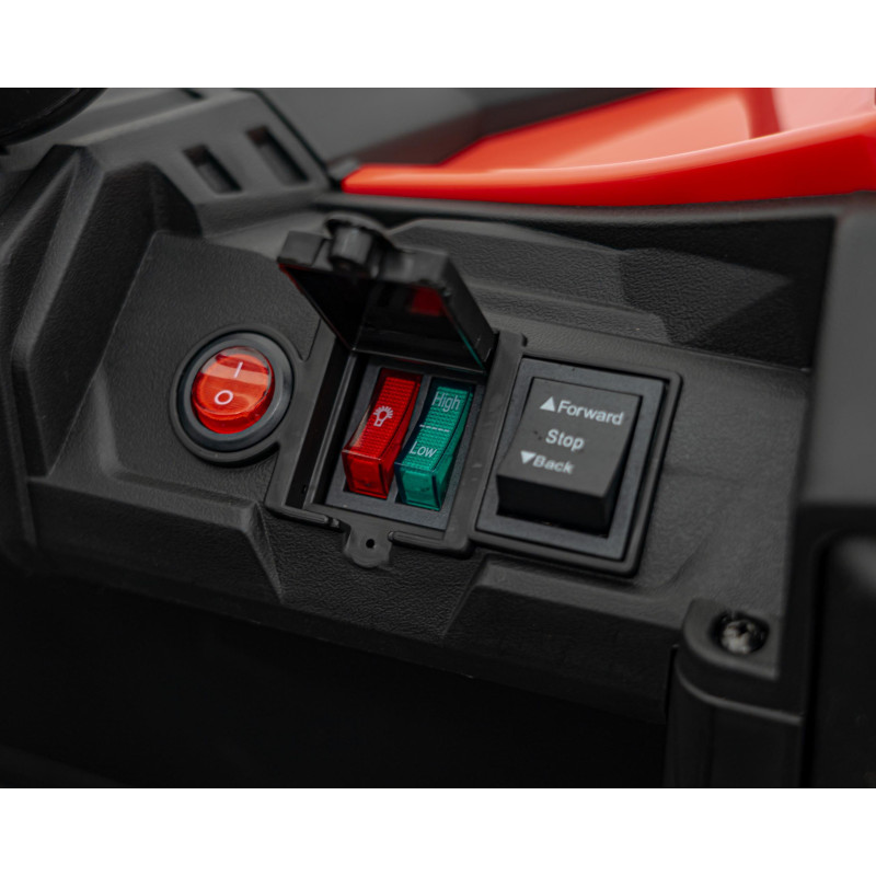 Pojazd Buggy ATV Defend 4x4 Czerwony