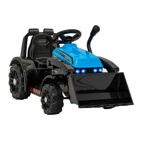 Traktor Spychacz G320 dla najmłodszych dzieci Niebieski + Ruchoma łyżka + Melodie + Klakson + Światła LED Traktor Spychacz G320 dla najmłodszych dzieci Niebieski + Ruchoma łyżka + Melodie + Klakson + Światła LED