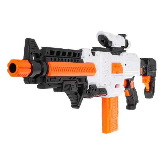 Karabin Fast Pioneer dla dzieci 8+ Celownik + Magazynek + 36 Miękkich Pocisków Karabin Fast Pioneer dla dzieci 8+ Celownik + Magazynek + 36 Miękkich Pocisków