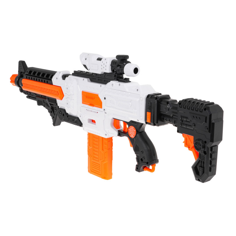 Karabin Fast Pioneer dla dzieci 8+ Celownik + Magazynek + 36 Miękkich Pocisków