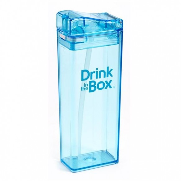 DRINK IN THE BOX Bidon ze słomką  350ml