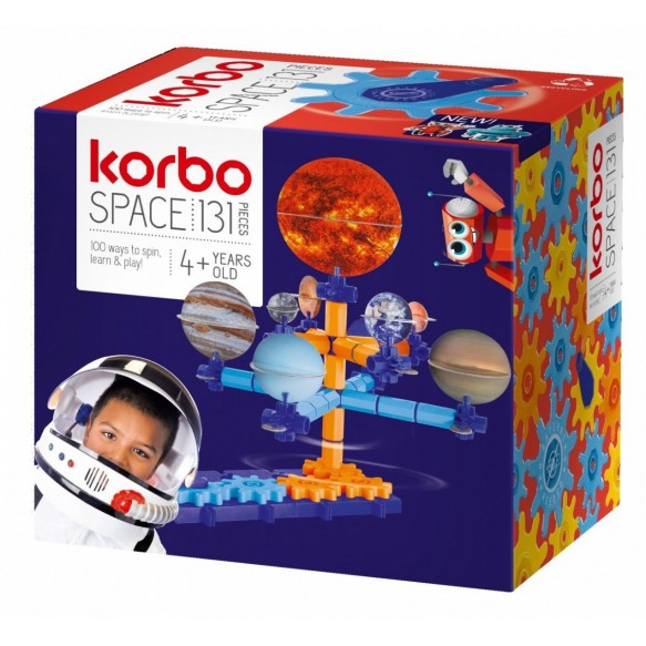 KORBO Klocki Space, 131 elementów