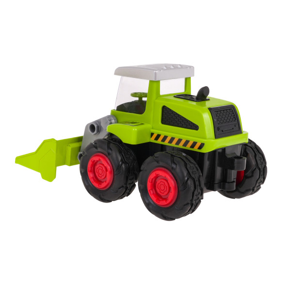 Metalowy Spychacz dla dzieci 3+ Model 1:55 + Ruchoma Łyżka przednia Metalowy Spychacz dla dzieci 3+ Model 1:55 + Ruchoma Łyżka przednia