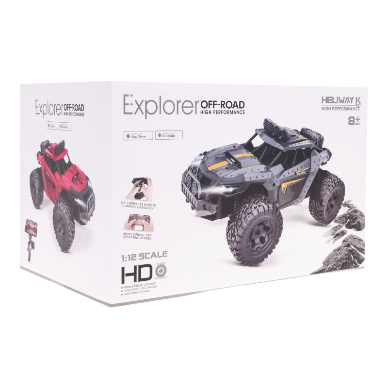 MEGA Crawler PIONEER Z Kamerą Szary