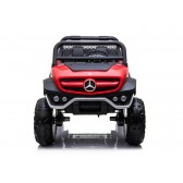 Auto na Akumulator Mercedes Unimog 4x4 czerwony