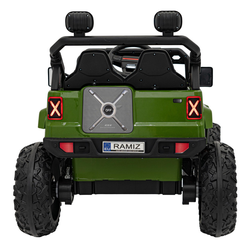 Pojazd OFF ROAD Speed Zielony