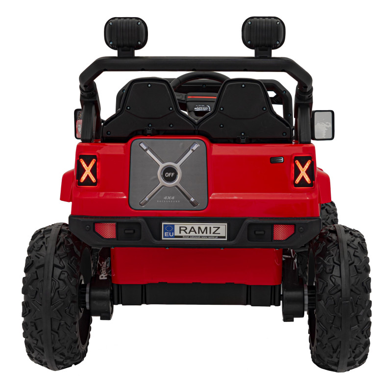 Pojazd OFF ROAD Speed Czerwony