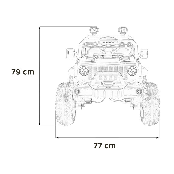 Pojazd OFF ROAD Speed Czerwony Pojazd OFF ROAD Speed Czerwony