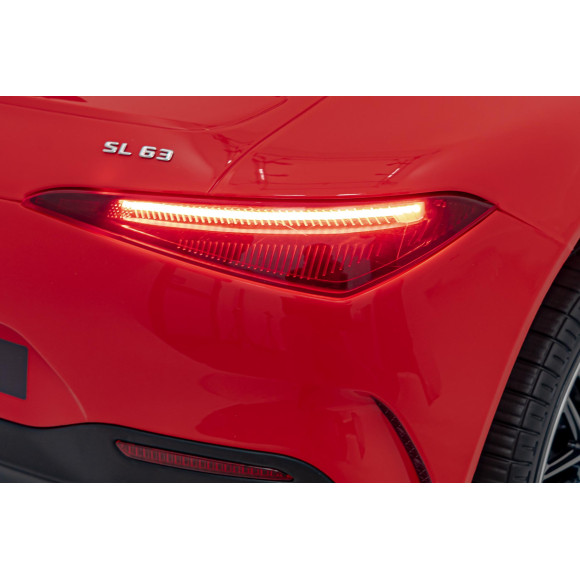 Pojazd Mercedes Benz AMG SL63 Czerwony