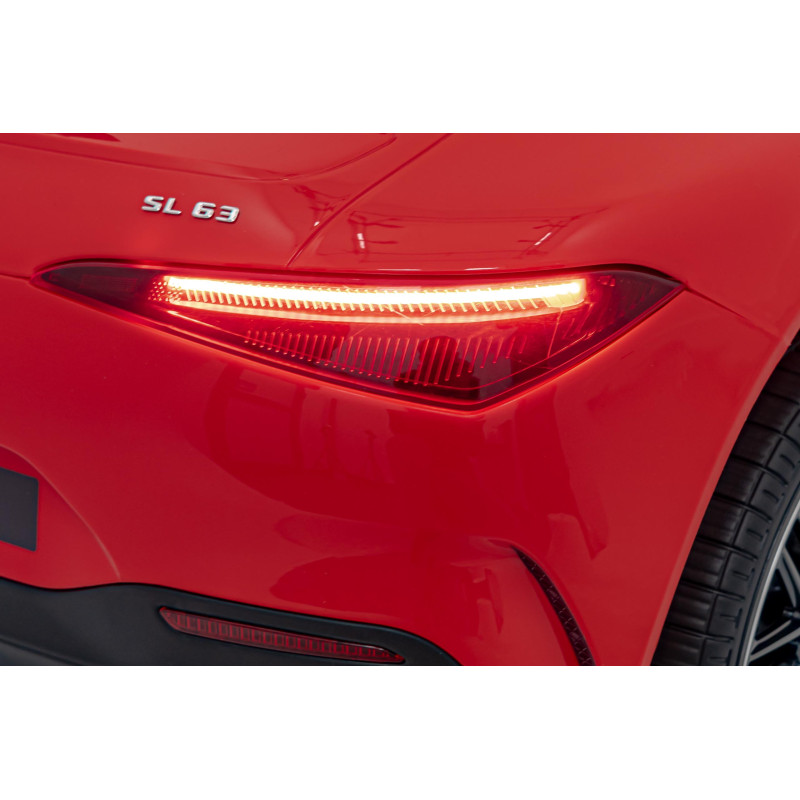 Pojazd Mercedes Benz AMG SL63 Czerwony