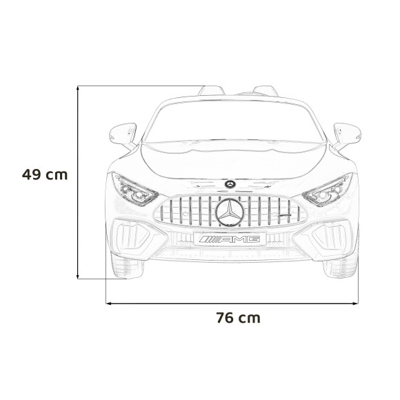 Pojazd Mercedes Benz AMG SL63 Czerwony