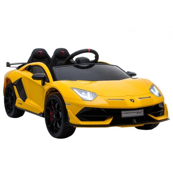 Auto na Akumulator Lamborghini Aventador żółty