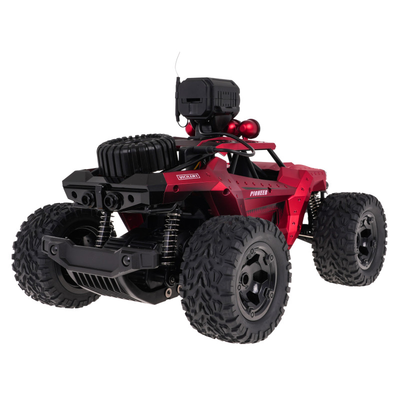 MEGA Crawler PIONEER Z Kamerą Czerwony