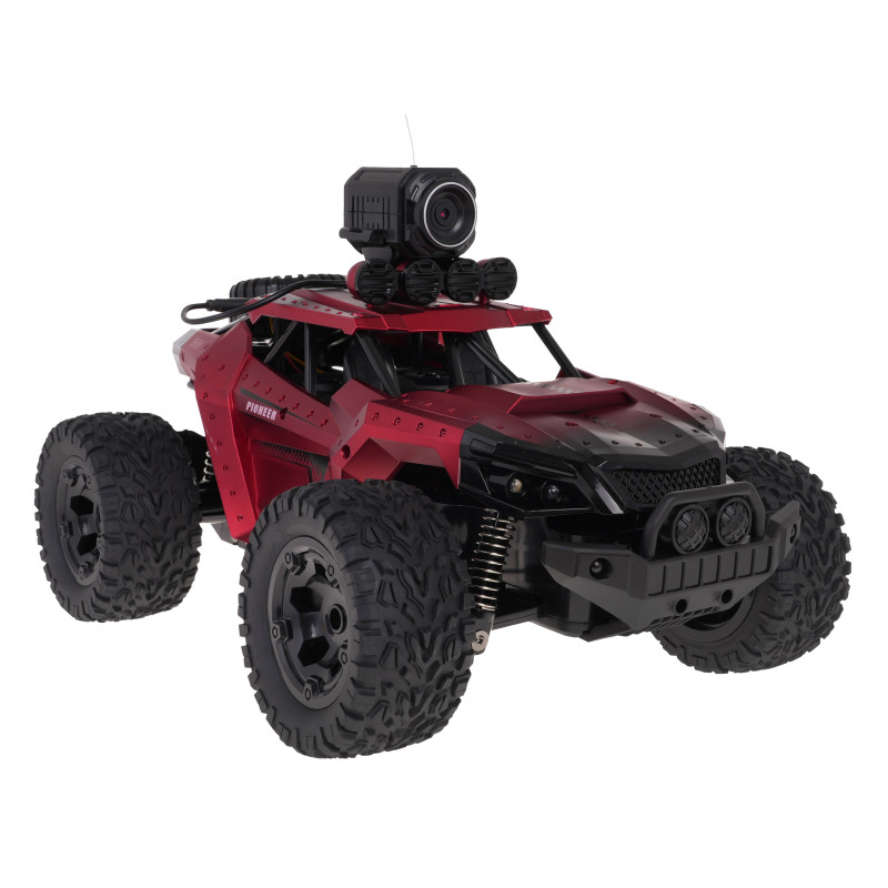 MEGA Crawler PIONEER Z Kamerą Czerwony