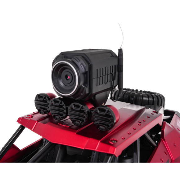 MEGA Crawler PIONEER Z Kamerą Czerwony