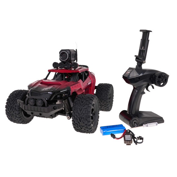 MEGA Crawler PIONEER Z Kamerą Czerwony