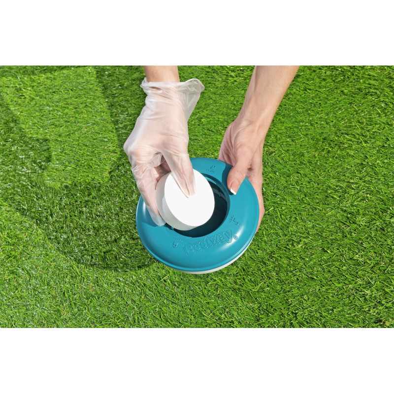 Pływak Dozownik Chemii do wody basenowej 16,5cm BESTWAY + Regulacja tempa uwalniania