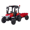 Traktor BLAST Z Przyczepką Czerwony