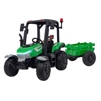 Traktor BLAST Z Przyczepką Zielony