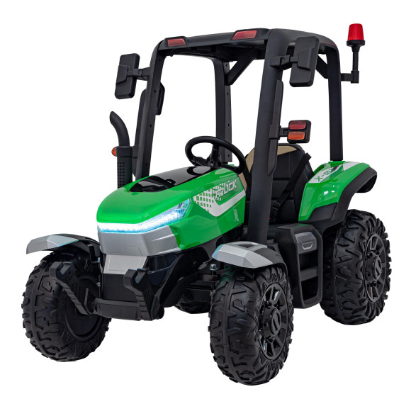 Traktor BLAST Z Przyczepką Zielony