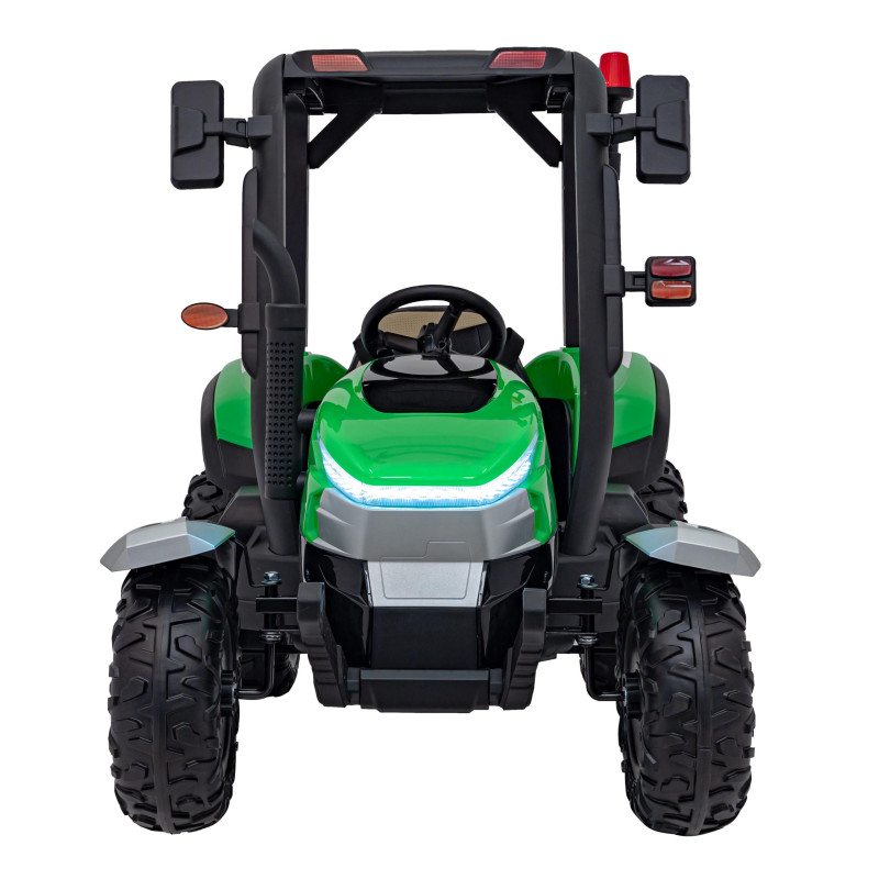 Traktor BLAST Z Przyczepką Zielony