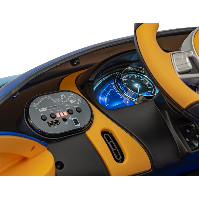 Pojazd Bugatti Chiron Niebieski