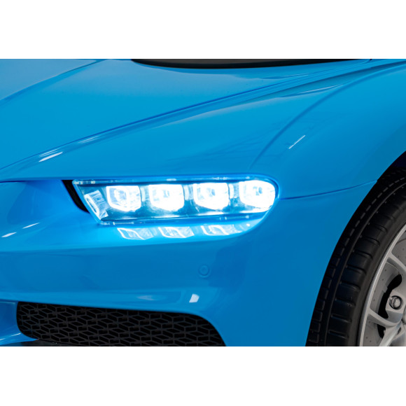 Pojazd Bugatti Chiron Niebieski