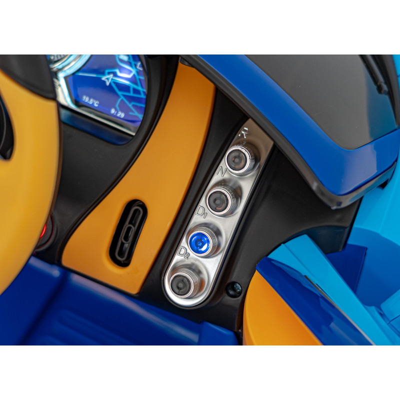 Pojazd Bugatti Chiron Niebieski