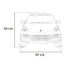 Porsche Cayenne S na akumulator dla dzieci Lakier Biały + Pilot + Wolny START + EVA + Audio LED Porsche Cayenne S na akumulator dla dzieci Lakier Biały + Pilot + Wolny START + EVA + Audio LED