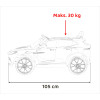 Pojazd Aston Martin DBX Biały Pojazd Aston Martin DBX Biały