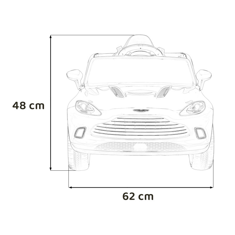 Pojazd Aston Martin DBX Biały