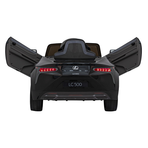 Lexus LC500 na akumulator dla dzieci Czarny + Pilot + Wolny Start + EVA + Audio LED Lexus LC500 na akumulator dla dzieci Czarny + Pilot + Wolny Start + EVA + Audio LED