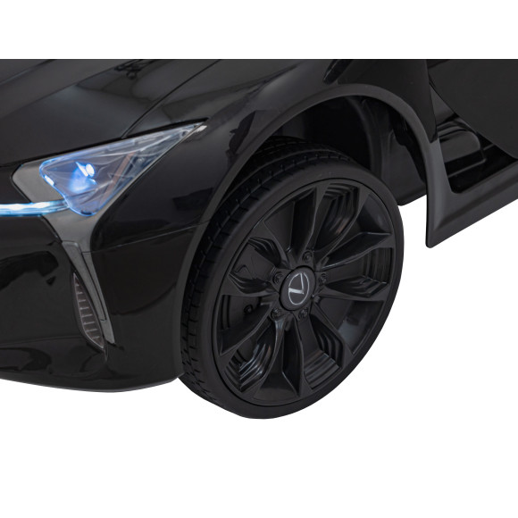 Lexus LC500 na akumulator dla dzieci Czarny + Pilot + Wolny Start + EVA + Audio LED Lexus LC500 na akumulator dla dzieci Czarny + Pilot + Wolny Start + EVA + Audio LED