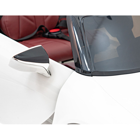 Lexus LC500 na akumulator dla dzieci Biały + Pilot + Wolny Start + EVA + Audio LED Lexus LC500 na akumulator dla dzieci Biały + Pilot + Wolny Start + EVA + Audio LED