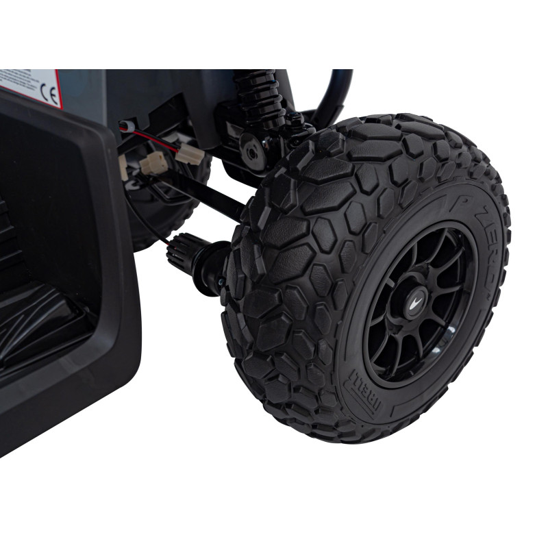 Quad McLaren Racing MCL 35 dla dzieci Szary + Pilot + Wolny Start + EVA + Audio LED