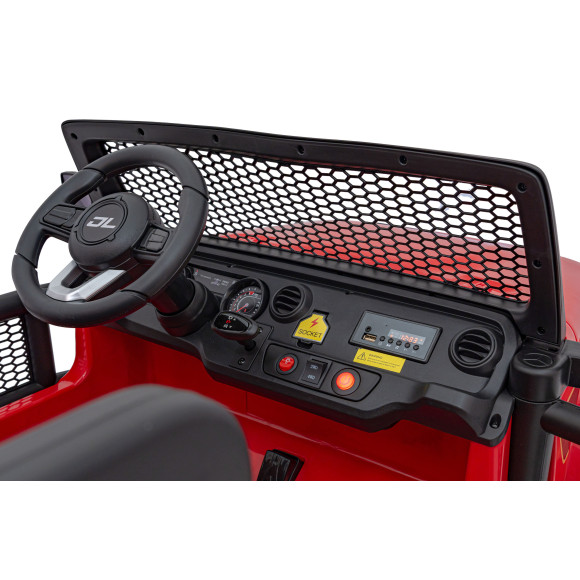 Auto terenowe OFF-ROAD 3.0 dla dzieci Czerwony + Pilot + Wolny Start + Pasy + Audio LED Auto terenowe OFF-ROAD 3.0 dla dzieci Czerwony + Pilot + Wolny Start + Pasy + Audio LED