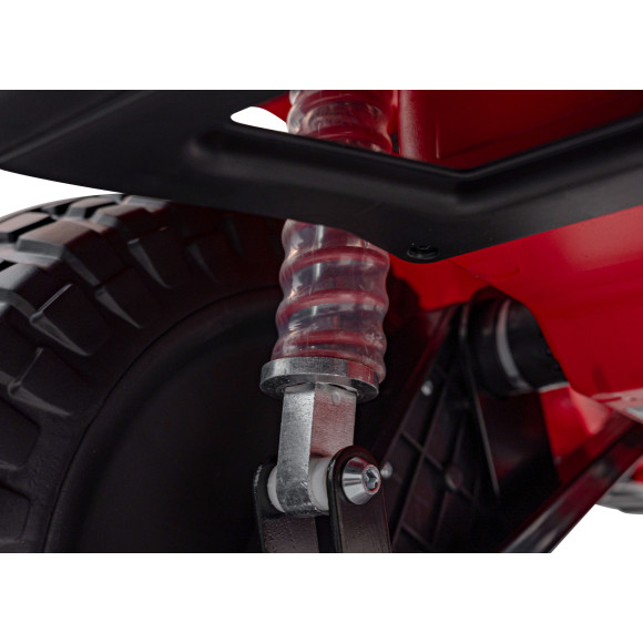 Auto terenowe OFF-ROAD 3.0 dla dzieci Czerwony + Pilot + Wolny Start + Pasy + Audio LED Auto terenowe OFF-ROAD 3.0 dla dzieci Czerwony + Pilot + Wolny Start + Pasy + Audio LED