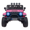 Auto terenowe OFF-ROAD 3.0 dla dzieci Różowy + Pilot + Wolny Start + Pasy + Audio LED