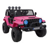 Auto terenowe OFF-ROAD 3.0 dla dzieci Różowy + Pilot + Wolny Start + Pasy + Audio LED
