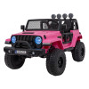 Auto terenowe OFF-ROAD 3.0 dla dzieci Różowy + Pilot + Wolny Start + Pasy + Audio LED