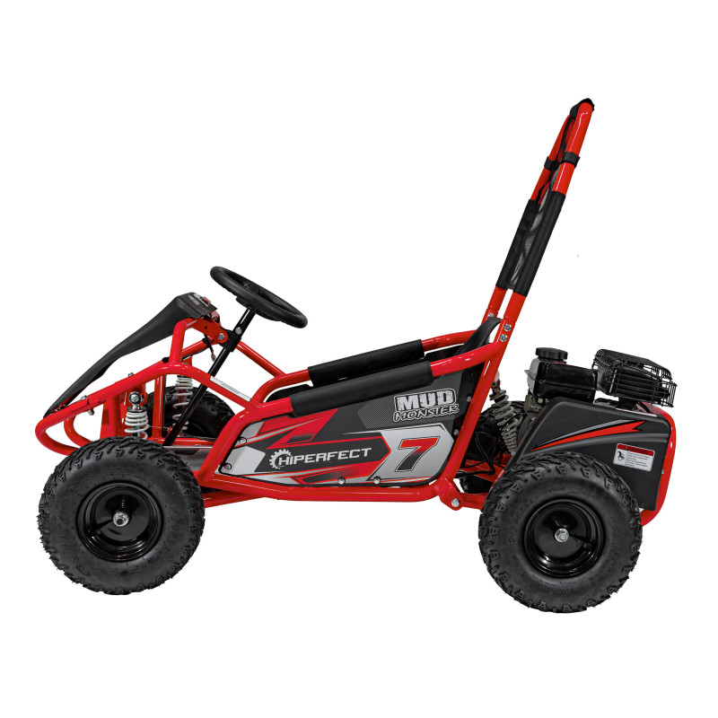 Pojazd Gokart Spalinowy MUD MONSTER Czerwony
