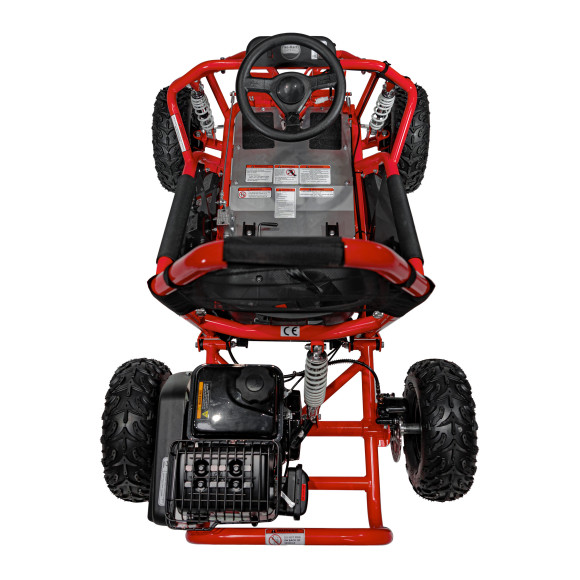 Pojazd Gokart Spalinowy MUD MONSTER Czerwony