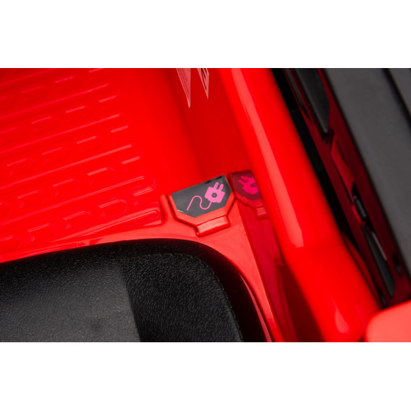 Pojazd Audi Q7 NEW LIFT Czerwony Pojazd Audi Q7 NEW LIFT Czerwony